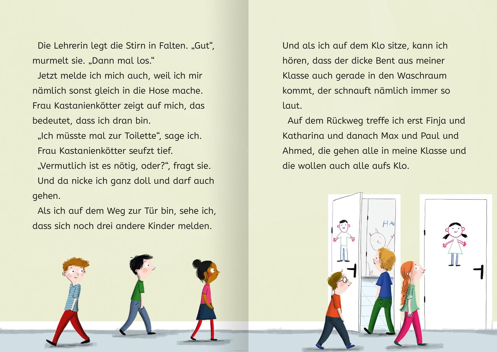 Lasse in der 1. Klasse (Lasse) (Mängelexemplar)
