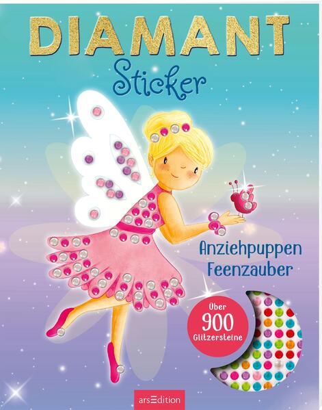 Diamantsticker Anziehpuppen – Feenzauber (Mängelexemplar)