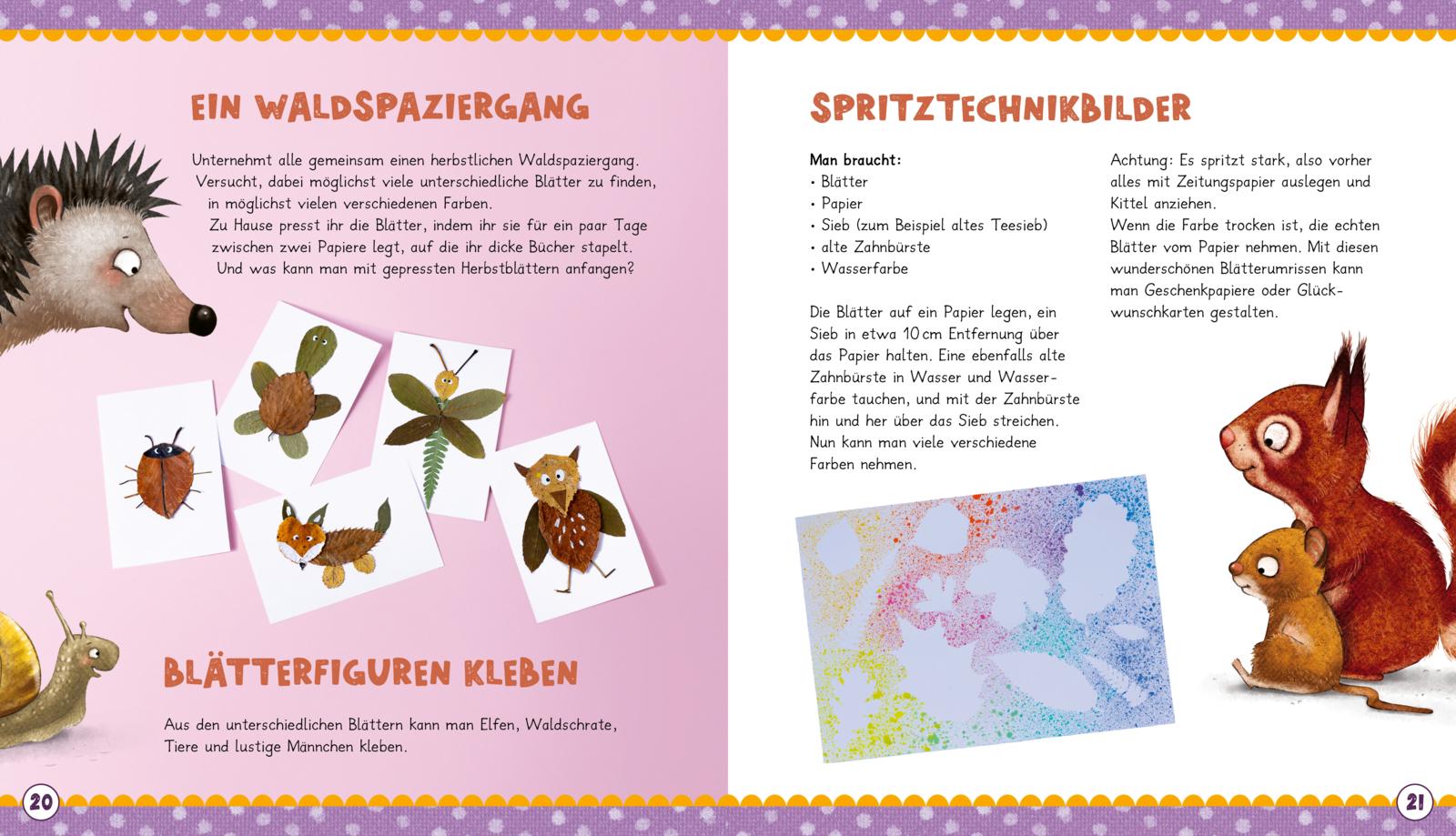 Der kleine Siebenschläfer: Das machen wir im Herbst! (Mängelexemplar)