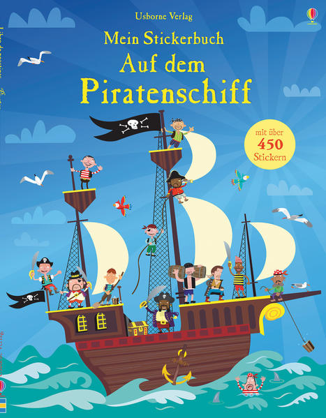 Mein Stickerbuch: Auf dem Piratenschiff (Mängelexemplar)
