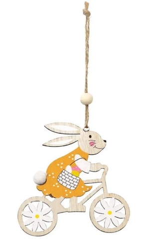 Anhänger Rasende Hasen (Farbe wird zufällig gewählt) Anhänger Rasende Hasen (Farbe wird zufällig gewählt)