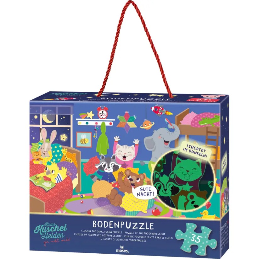Kleine Kuschelhelden - Bodenpuzzle Gute Nacht