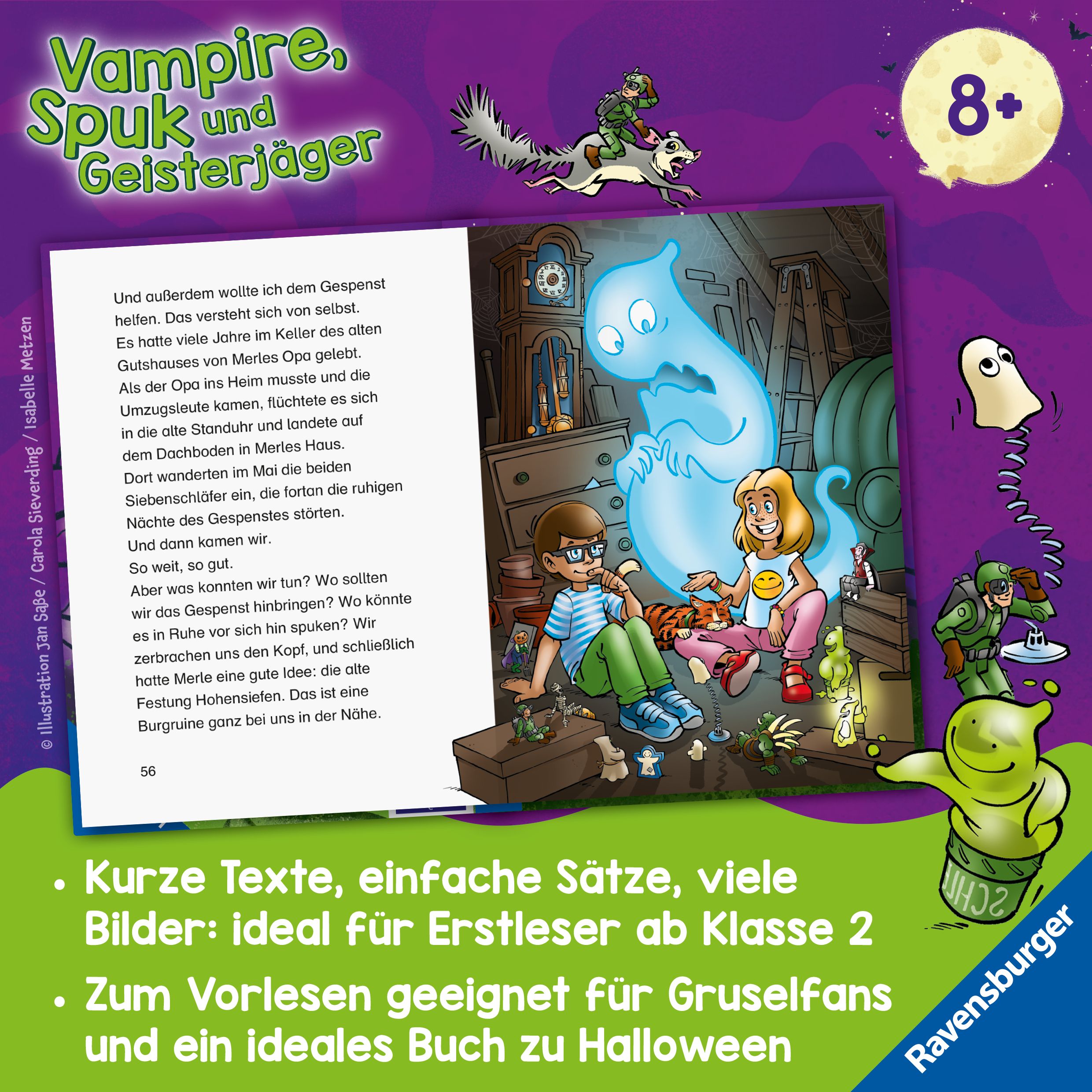 Vampire, Spuk und Geisterjäger - Schaurige Gruselgeschichten (Mängelexemplar)