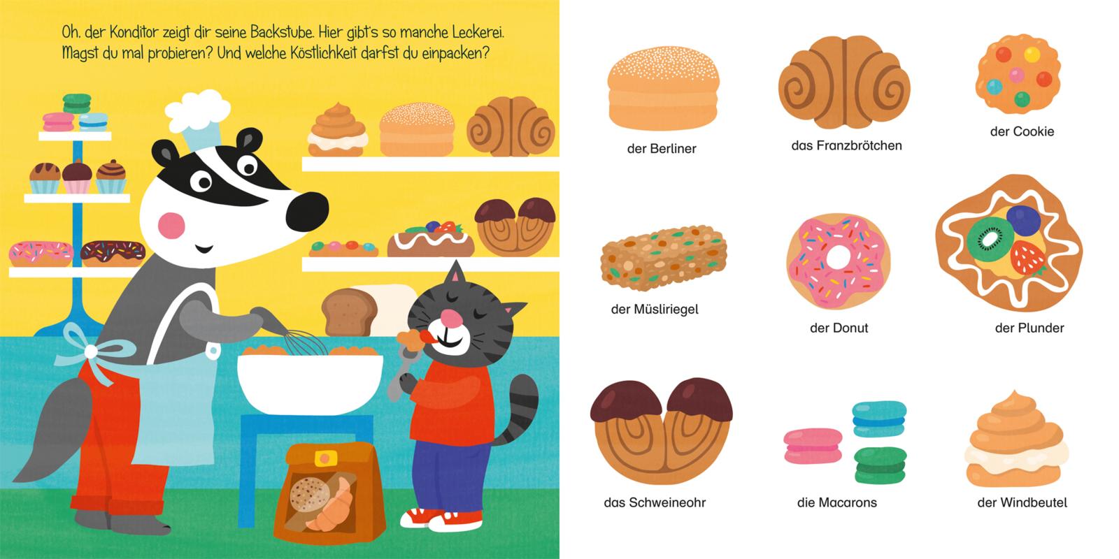 Wir spielen Einkaufen: Bäckerei
