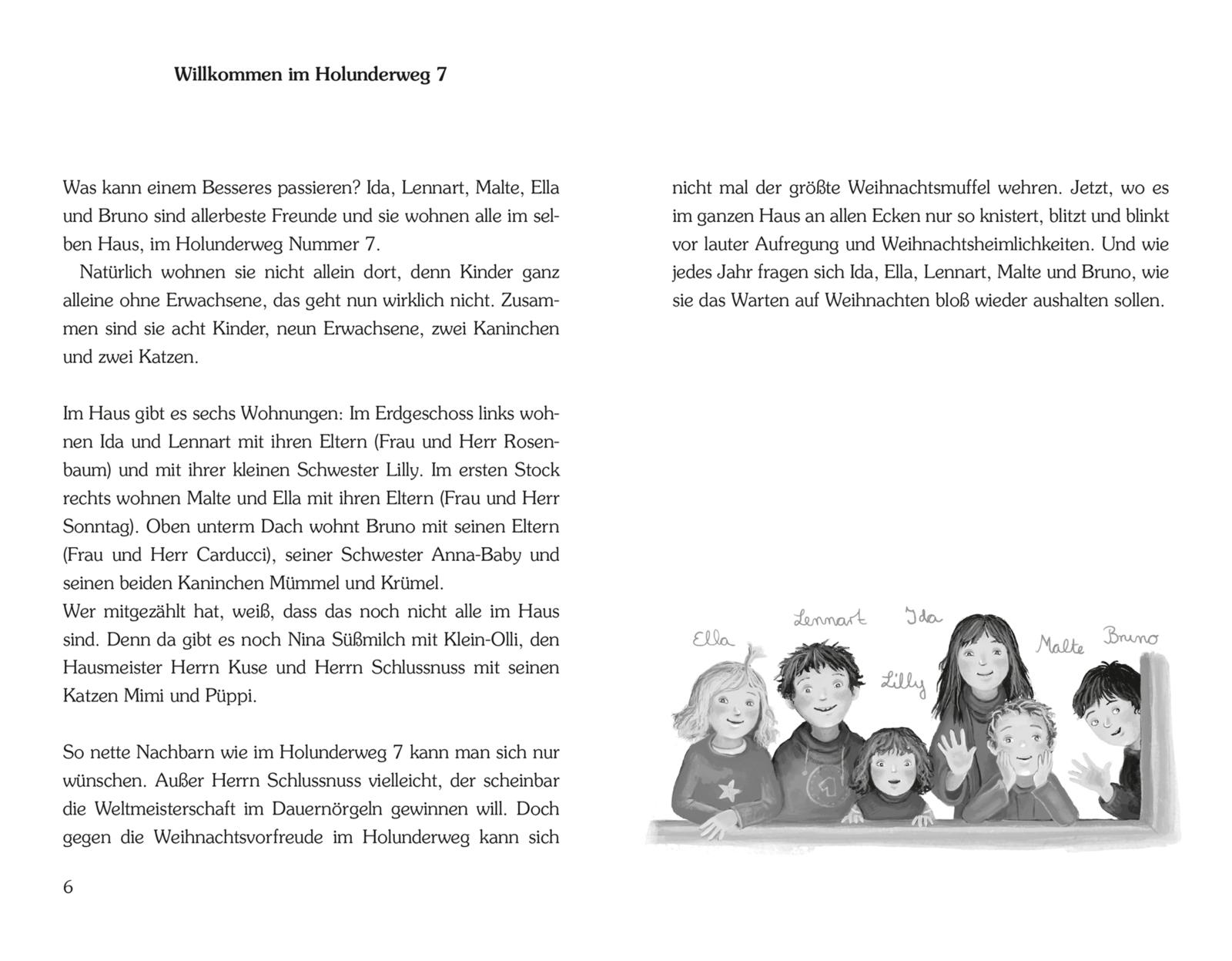 Advent im Holunderweg - 24 neue Geschichten bis zum Weihnachtsfest (Mängelexemplar)