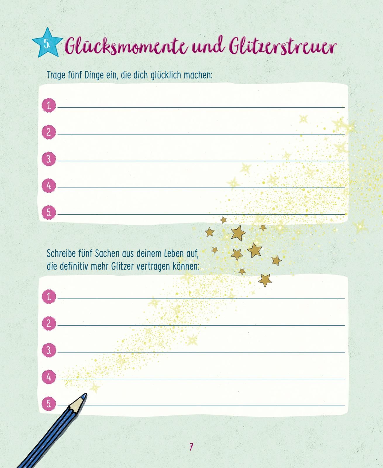 #buch4you: Dein Mädchenbuch: über 230 Ideen für mehr Glitzer im Leben (Mängelexemplar)