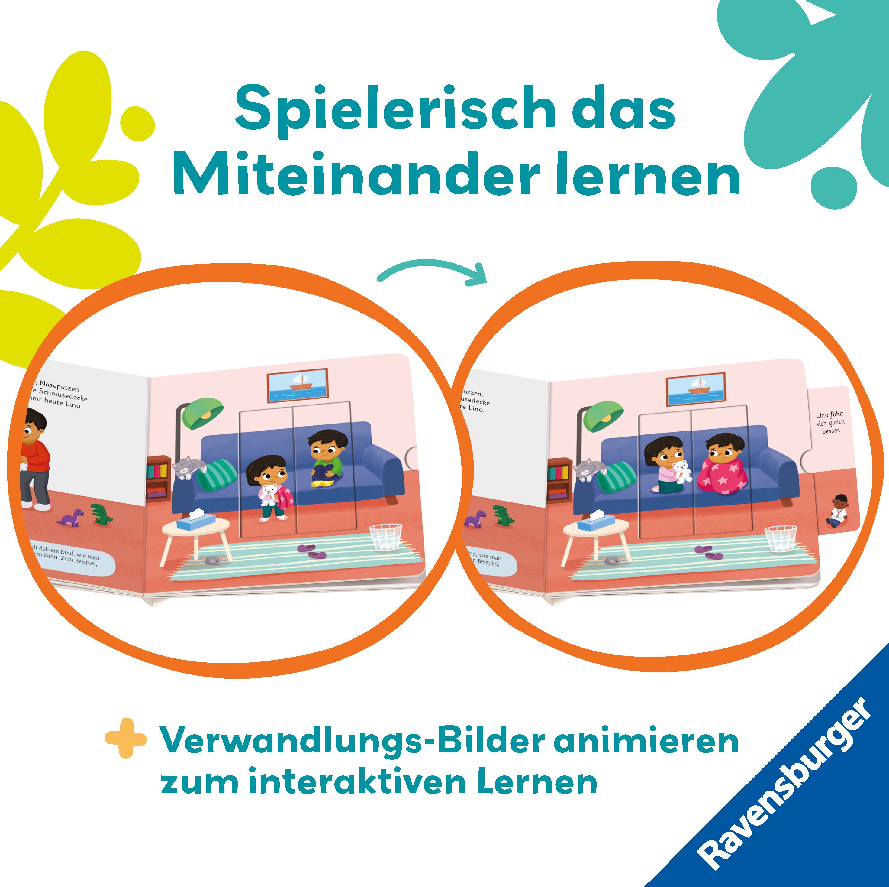 Play+ Mein erstes Schiebebuch Teilen und vertragen - ab 18 Monate (Mängelexemplar)