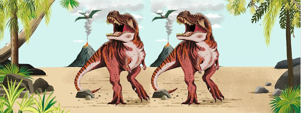 Faszinierende 3D-Show: Entdecke die Dinosaurier (Mängelexemplar)
