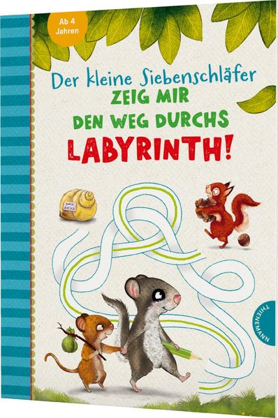 Der kleine Siebenschläfer: Zeig mir den Weg durchs Labyrinth! (Mängelexemplar)