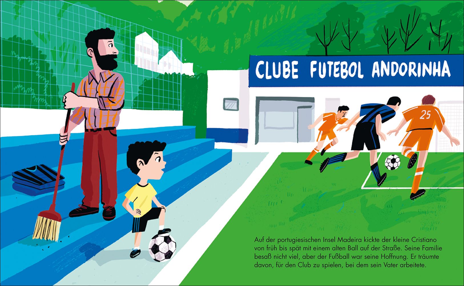 Cristiano Ronaldo – Little People, BIG DREAMS (Deutsche Ausgabe) (Mängelexemplar)