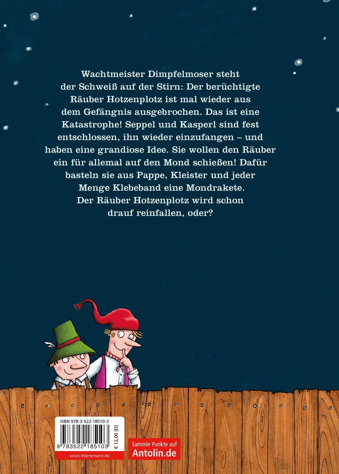 Der Räuber Hotzenplotz: Der Räuber Hotzenplotz und die Mondrakete (Mängelexemplar)