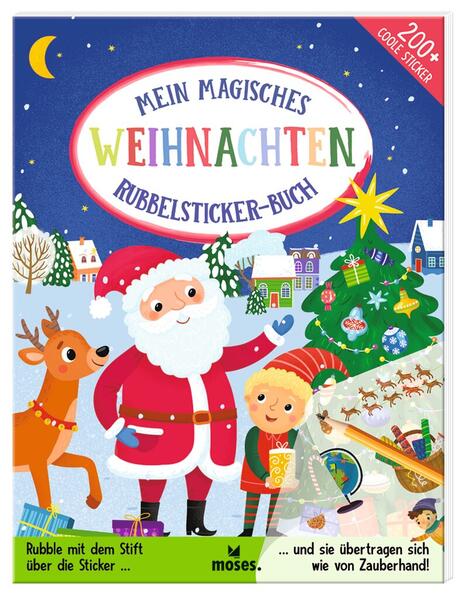 X_Mein magisches Rubbelsticker-Buch Weihnachten (Mängelexemplar)