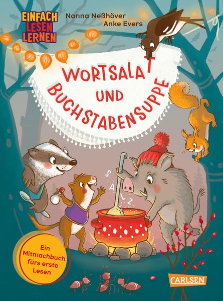 Wortsalat und Buchstabensuppe - Einfach lesen lernen (Mängelexemplar)