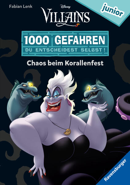 1000 Gefahren junior - Disney Villains: Chaos beim Korallenfest (Mängelexemplar)