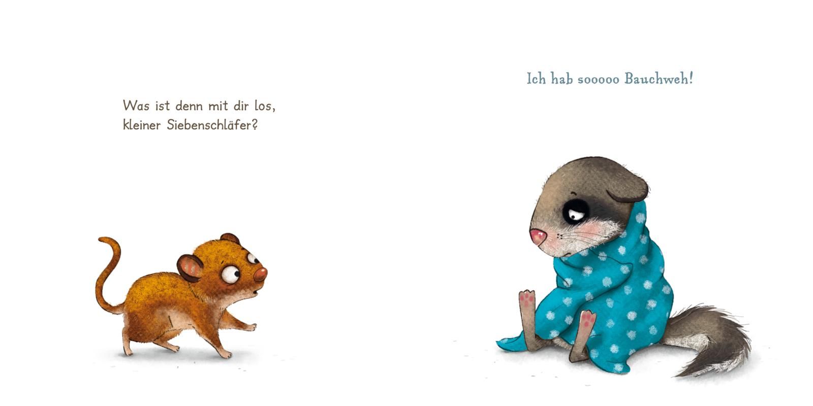 Der kleine Siebenschläfer: Gleich ist alles wieder gut (Mängelexemplar)