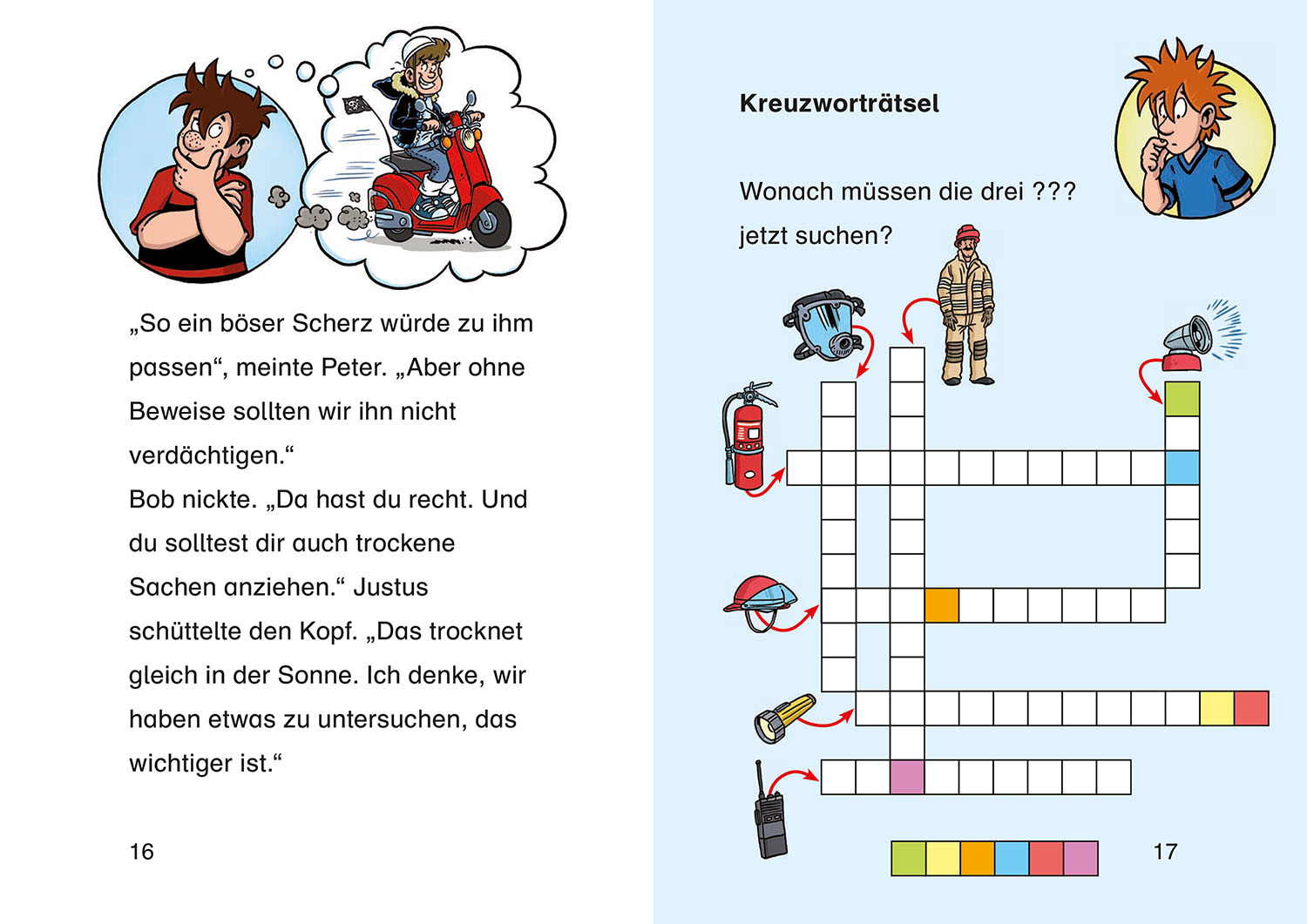 Die drei ??? Kids, Bücherhelden 2. Klasse, Feuerwehr-Alarm (Mängelexemplar)