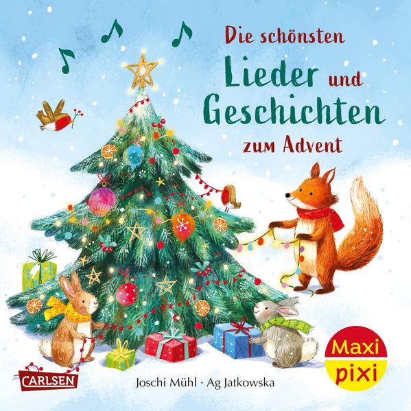 Maxi Pixi 455: Die schönsten Lieder und Geschichten zum Advent (Mängelexemplar)