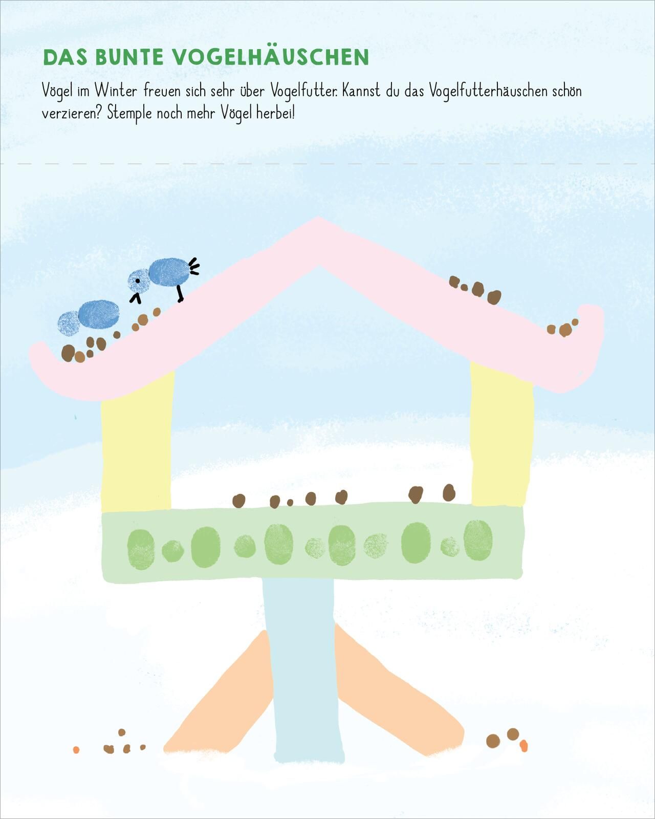 Meine allerersten Fingerstempel Winterwelt (Mängelexemplar)
