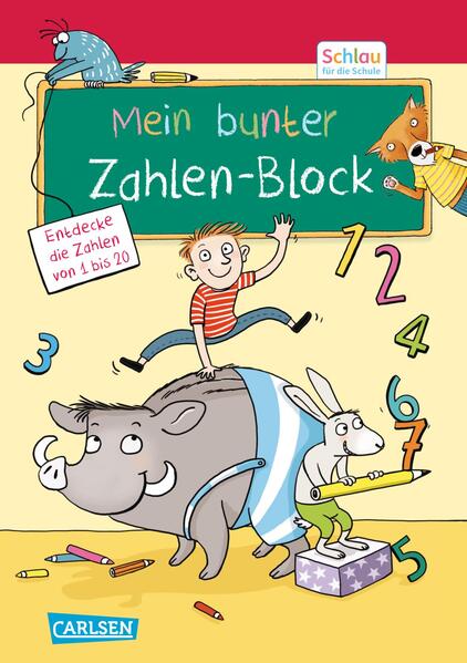 Schlau für die Schule: Mein bunter Zahlen-Block (Mängelexemplar)