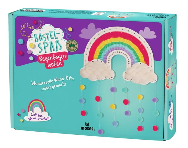 4033477382184 Bastelspaß – Regenbogen weben - Wundervolle Wand-Deko selbst gemacht
