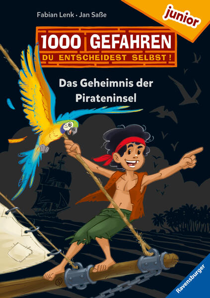1000 Gefahren junior - Das Geheimnis der Pirateninsel (Erstlesebuch mit "Entscheide selbst"-Prinzip für Kinder ab 7 Jahren) (Mängelexemplar)