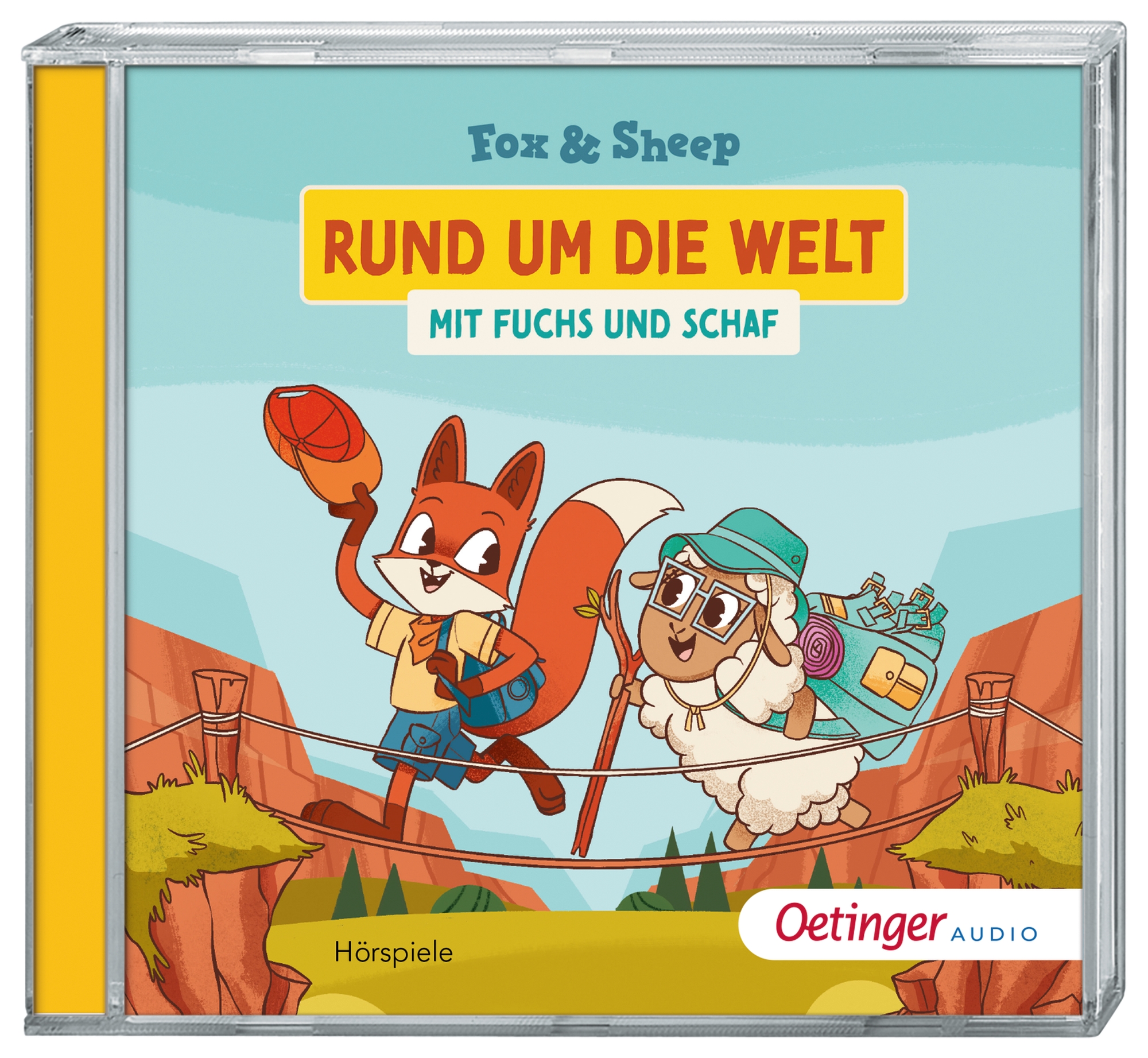 d5eb297048da94d7cae4f22d908287761739372758 Rund um die Welt mit Fuchs und Schaf - CD