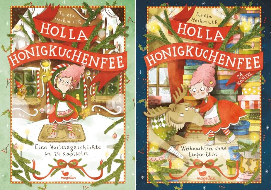 Sparpaket - Holla Honigkuchenfee 2 Adventskalender-Bücher