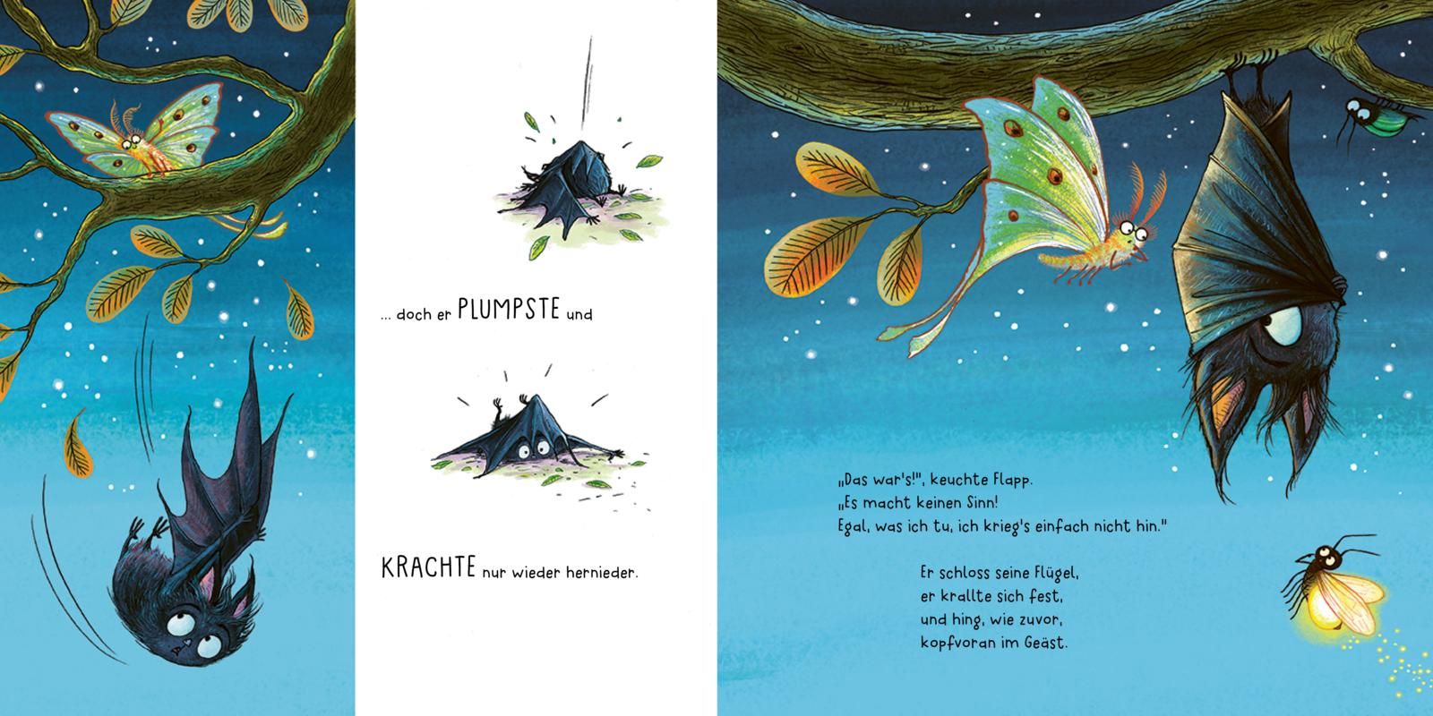 Flapp lernt fliegen (Mängelexemplar)