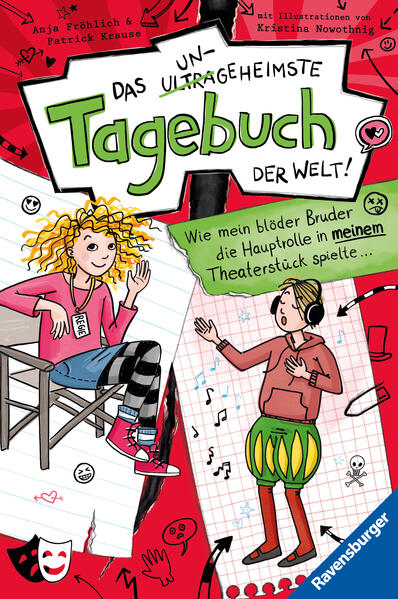 Das ungeheimste Tagebuch der Welt!, Band 4 - Wie mein blöder Bruder die Hauptrolle in meinem Theaterstück spielte ... (Mängelexemplar)