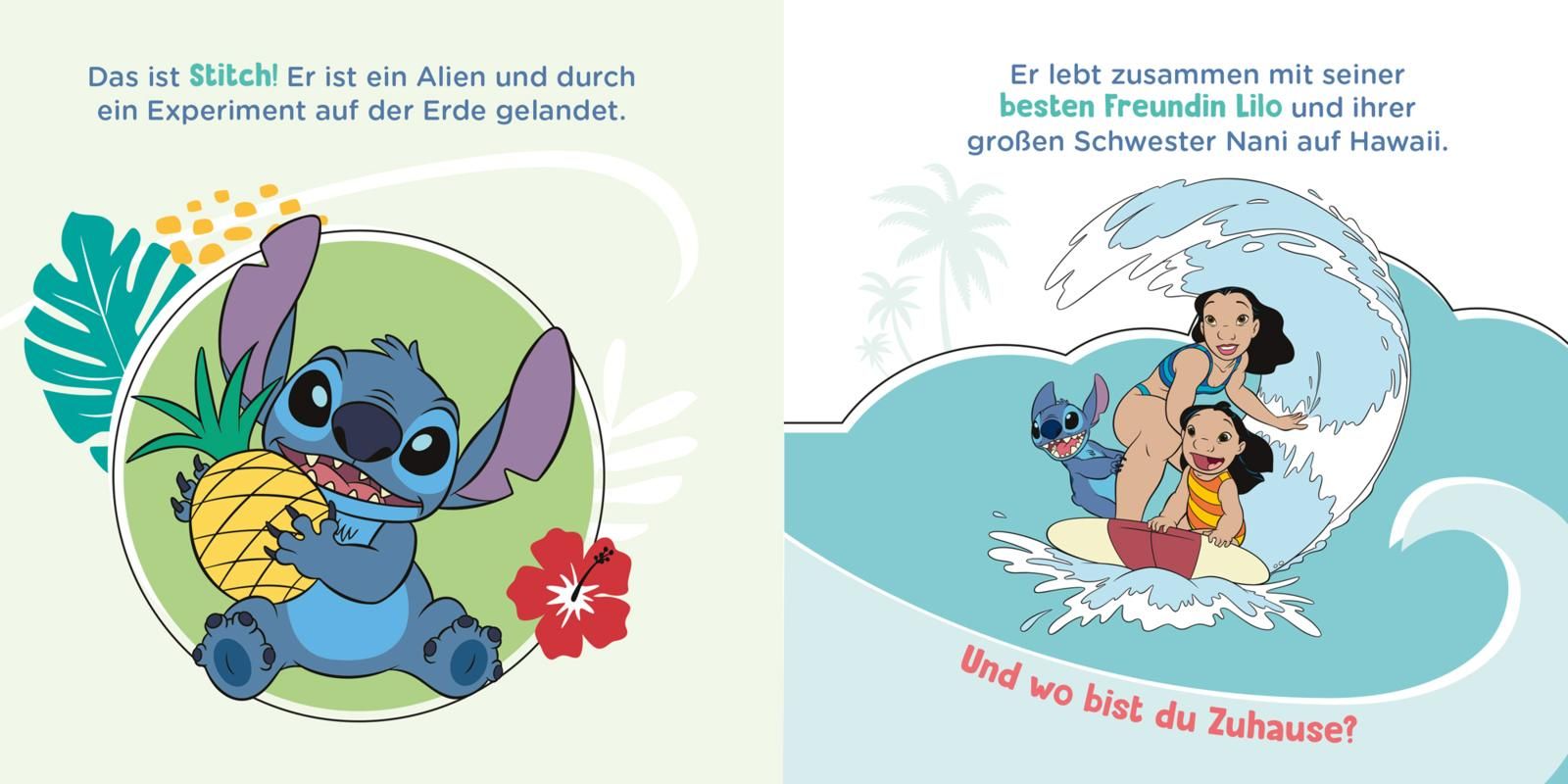 Disney: Baby Nelson (unkaputtbar) 7: Disney - Hallo, hier ist Stitch! (Mängelexemplar)