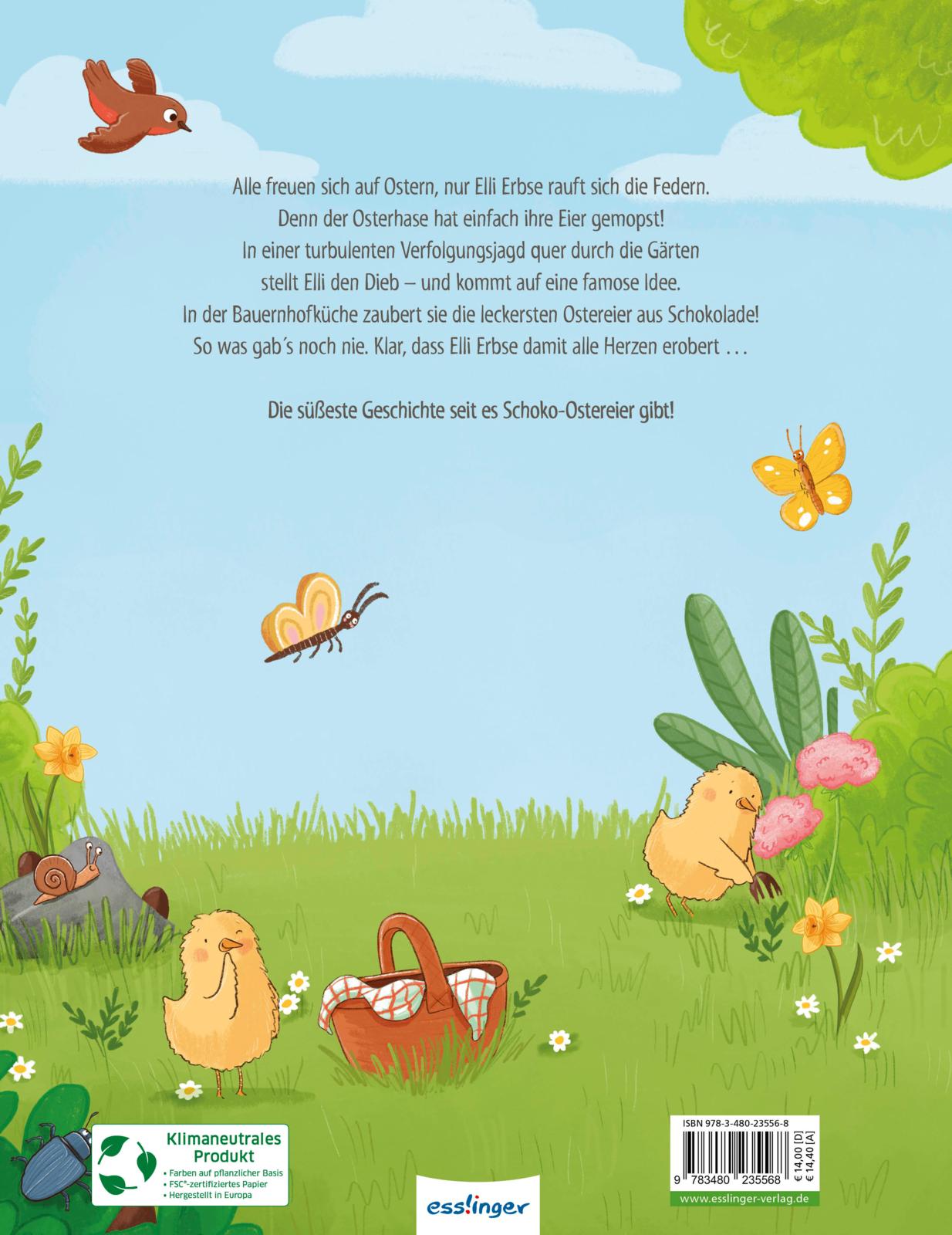 Elli Erbse - Ein Osterhuhn hat viel zu tun | Süßes Ostergeschenk ab 3 Jahren (Mängelexemplar)