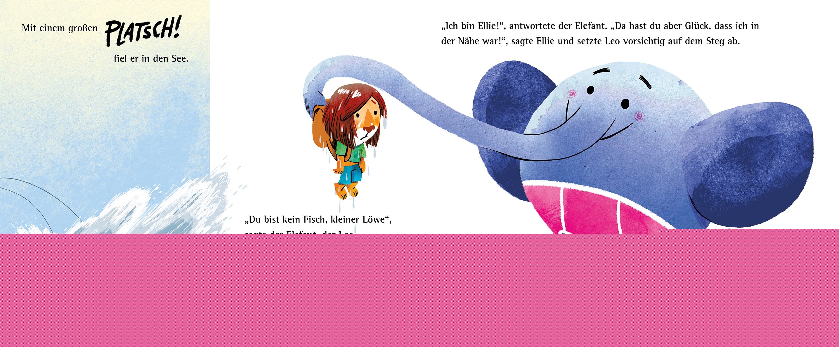 Gib alles, kleiner Löwe!