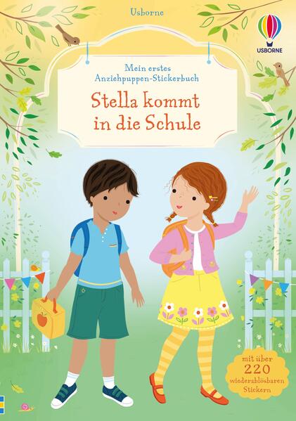 Mein erstes Anziehpuppen-Stickerbuch: Stella kommt in die Schule (Mängelexemplar)