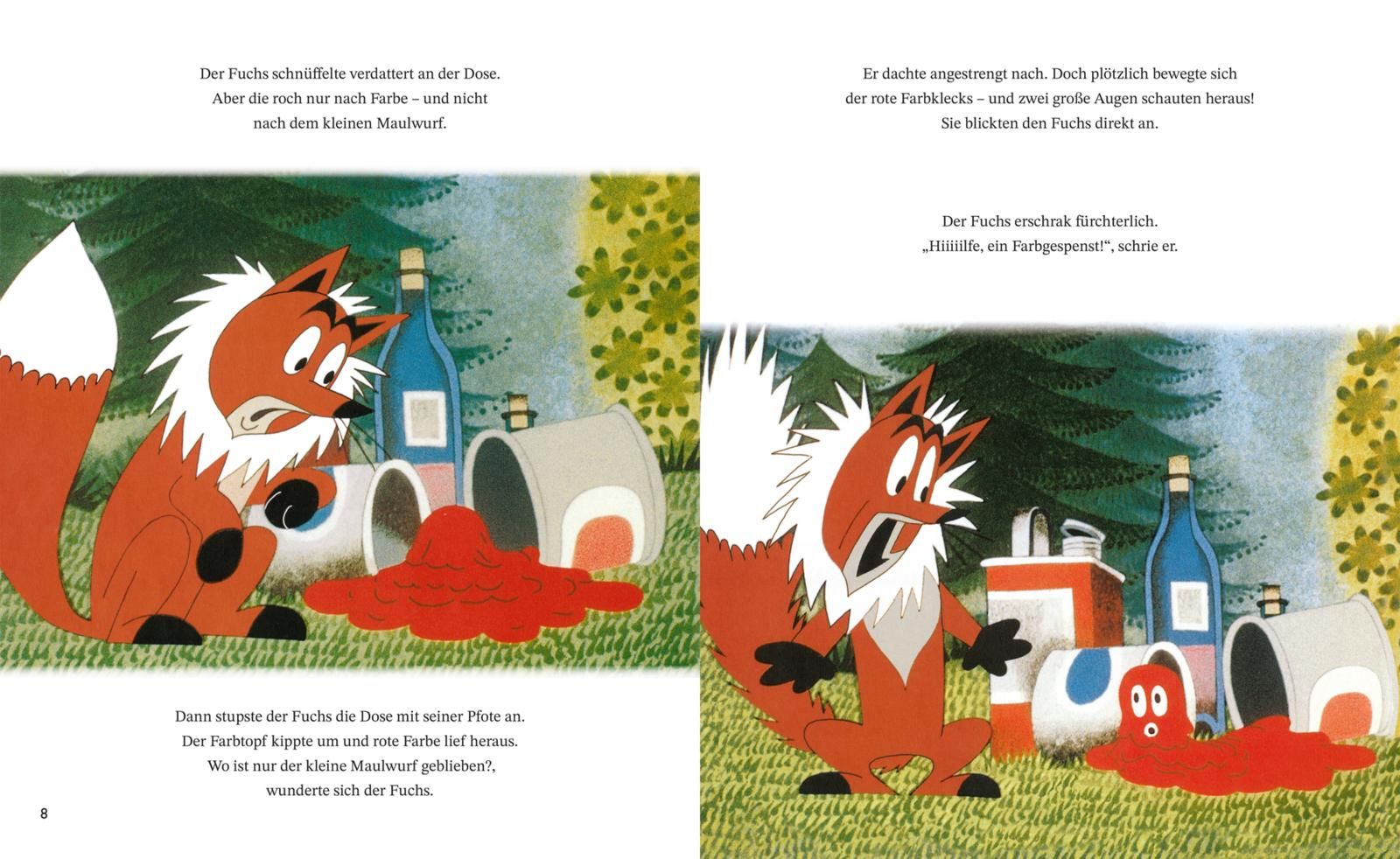 Der kleine Maulwurf als Maler (Mängelexemplar)