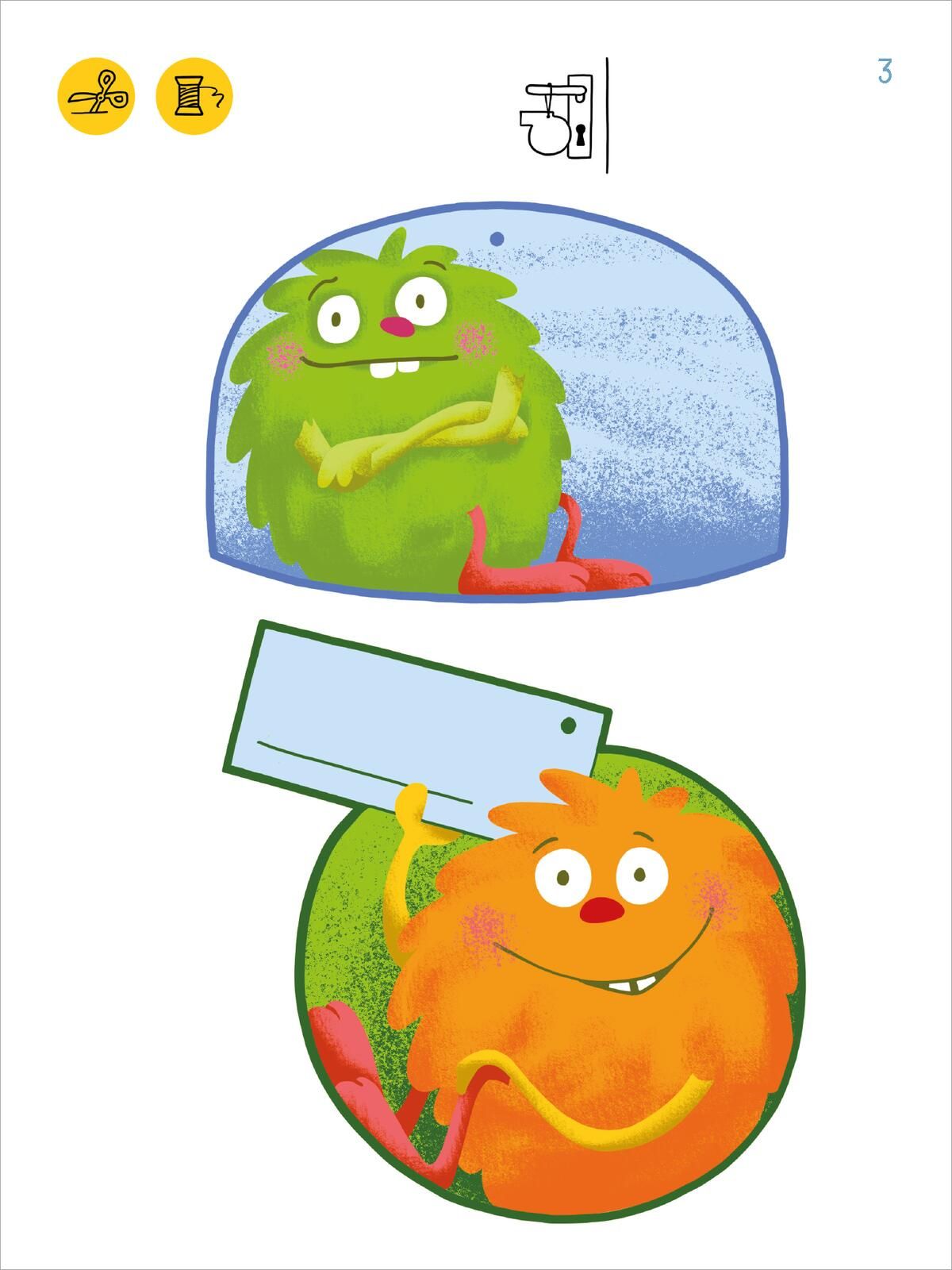 Mein erstes Sticker-Bastelheft – Ferien (Mängelexemplar)
