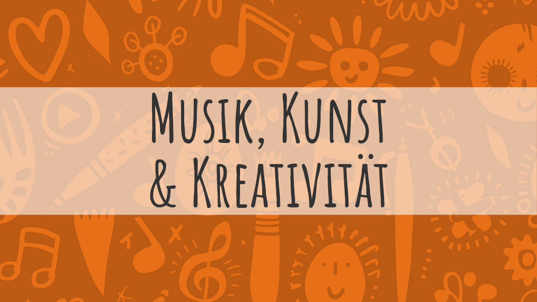 Kinderbücher zu den Themen Musik, Kunst, Kreativität