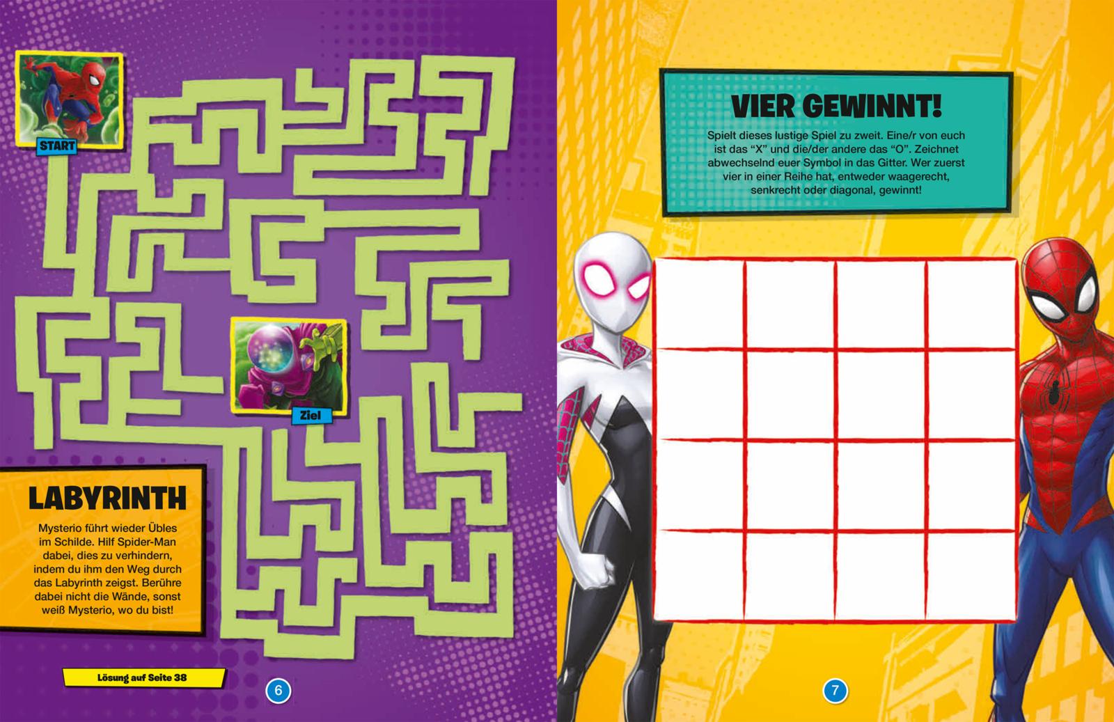 Marvel: Spider-Man Wisch & Weg - Spielspaß (Mängelexemplar)