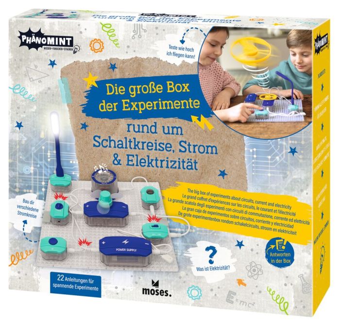 X_PhänoMINT Die große Box der Experimente rund um Schaltkreise, Strom und Elektrizität