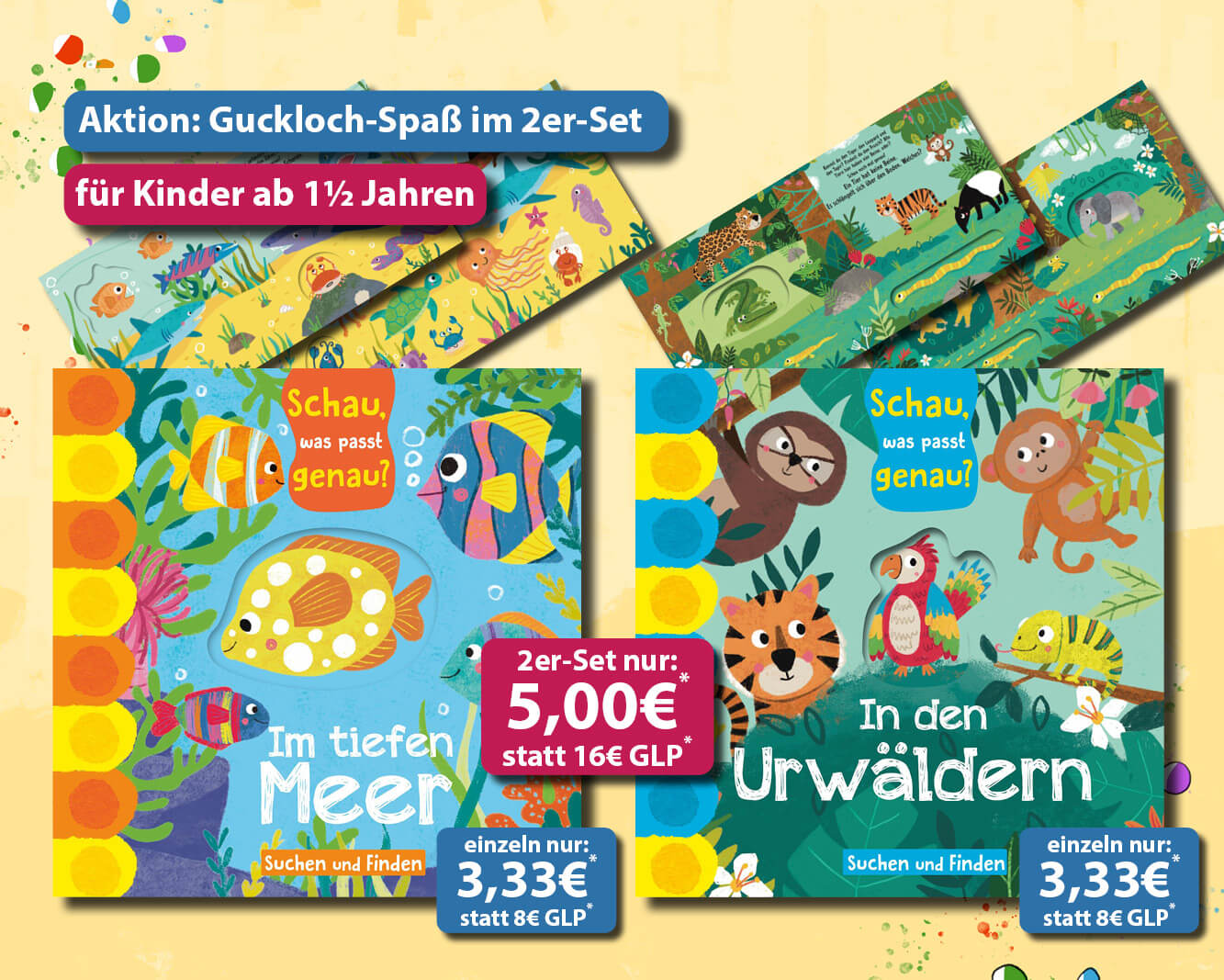 2er-Set Gucklochspaß nur 5€*