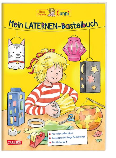 Conni Gelbe Reihe (Beschäftigungsbuch): Mein Laternen-Bastelbuch (Mängelexemplar)
