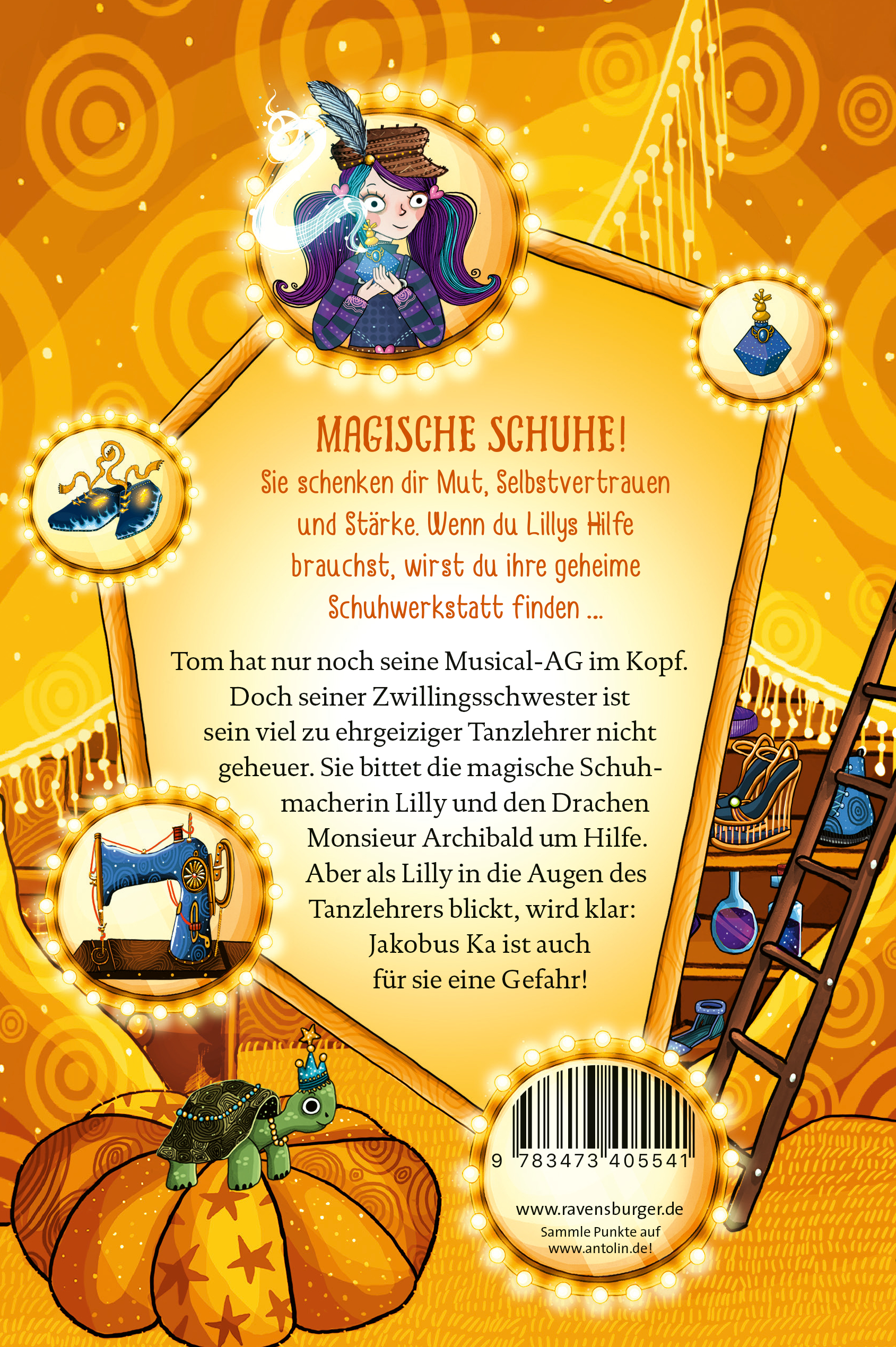 Lillys magische Schuhe, Band 4 - Der tanzende Drache (Mängelexemplar)