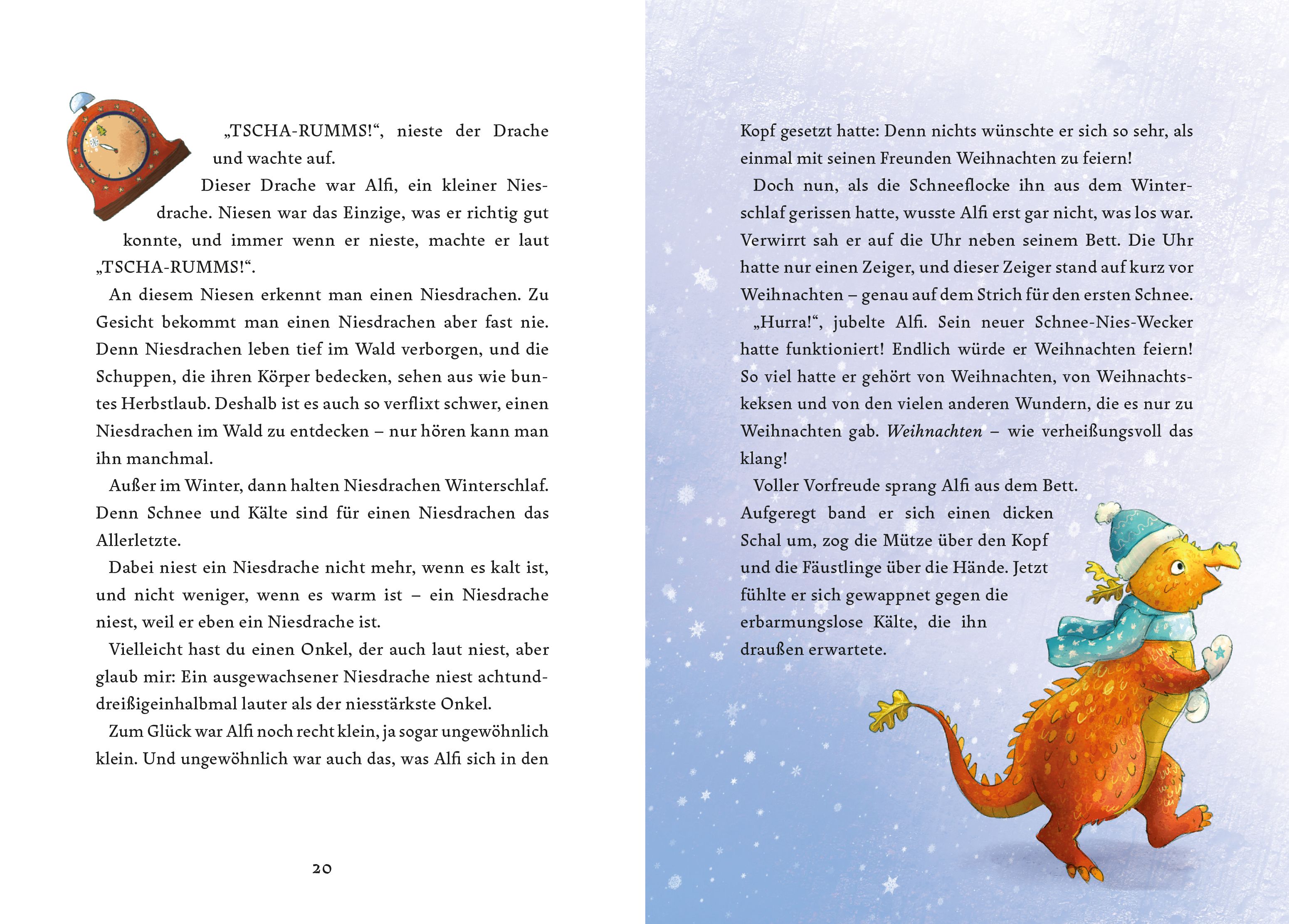 Was Drachen an Weihnachten machen – Eine Vorlesegeschichte in 24 Kapiteln (Mängelexemplar)