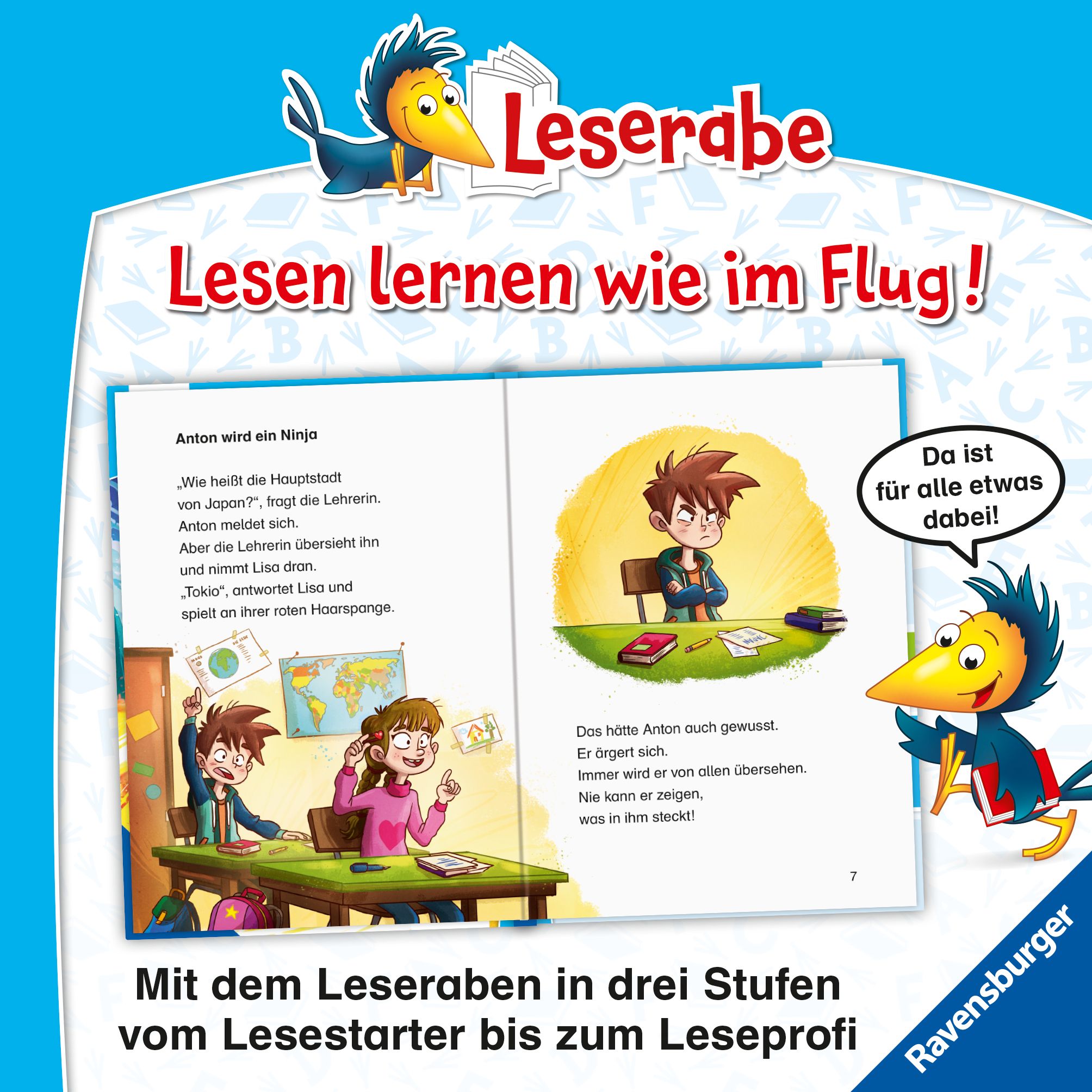 Leserabe 2. Lesestufe - Ninjageschichten (Mängelexemplar)