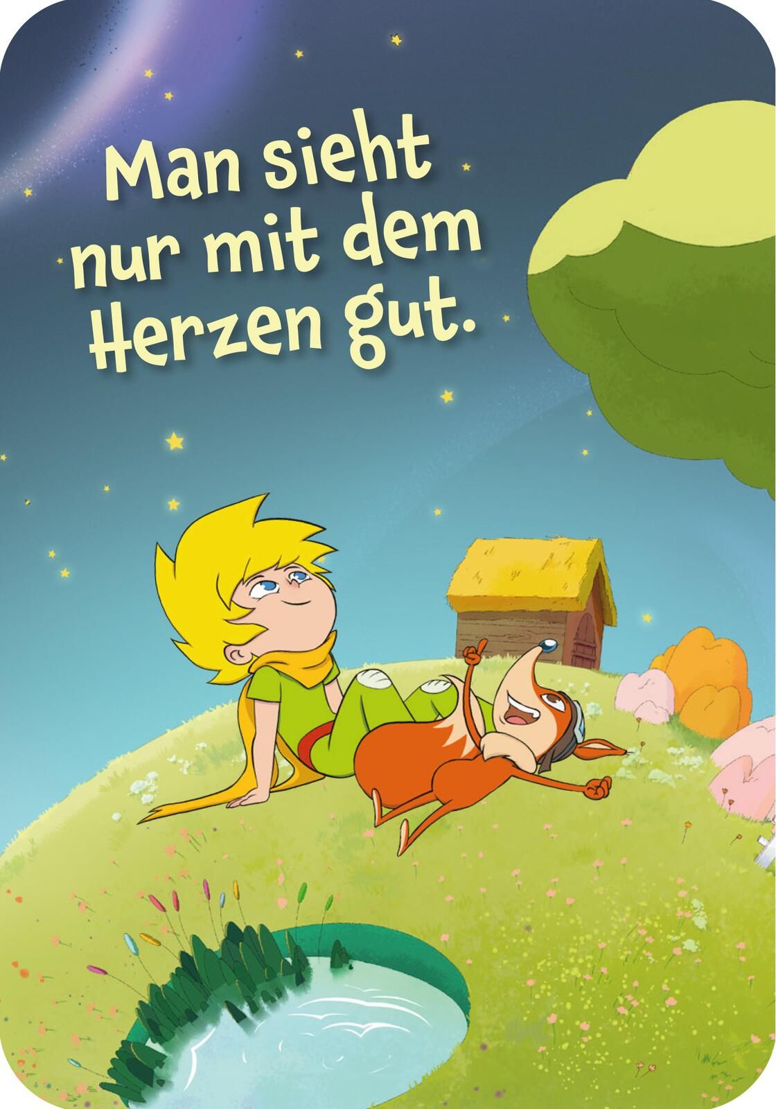 Der kleine Prinz und seine Freunde – Mutmachkarten (Mängelexemplar)