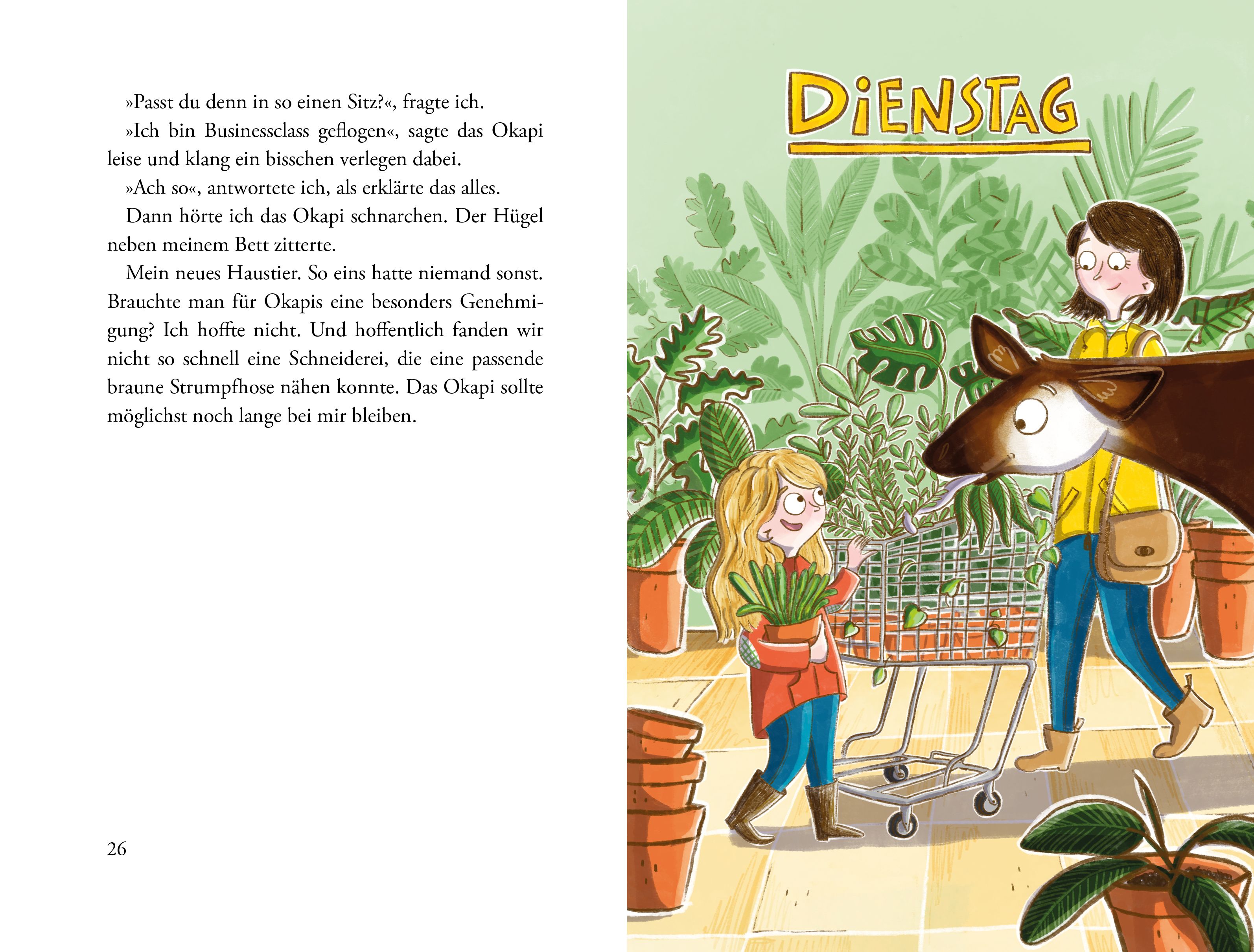 Neun Tage mit Okapi