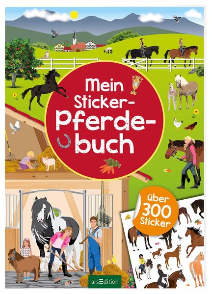 Mein Sticker-Pferdebuch (Mängelexemplar)