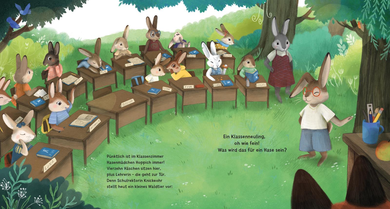 Die neue Häschenschule - Wie Fuchs und Hase Freunde wurden (Mängelexemplar)