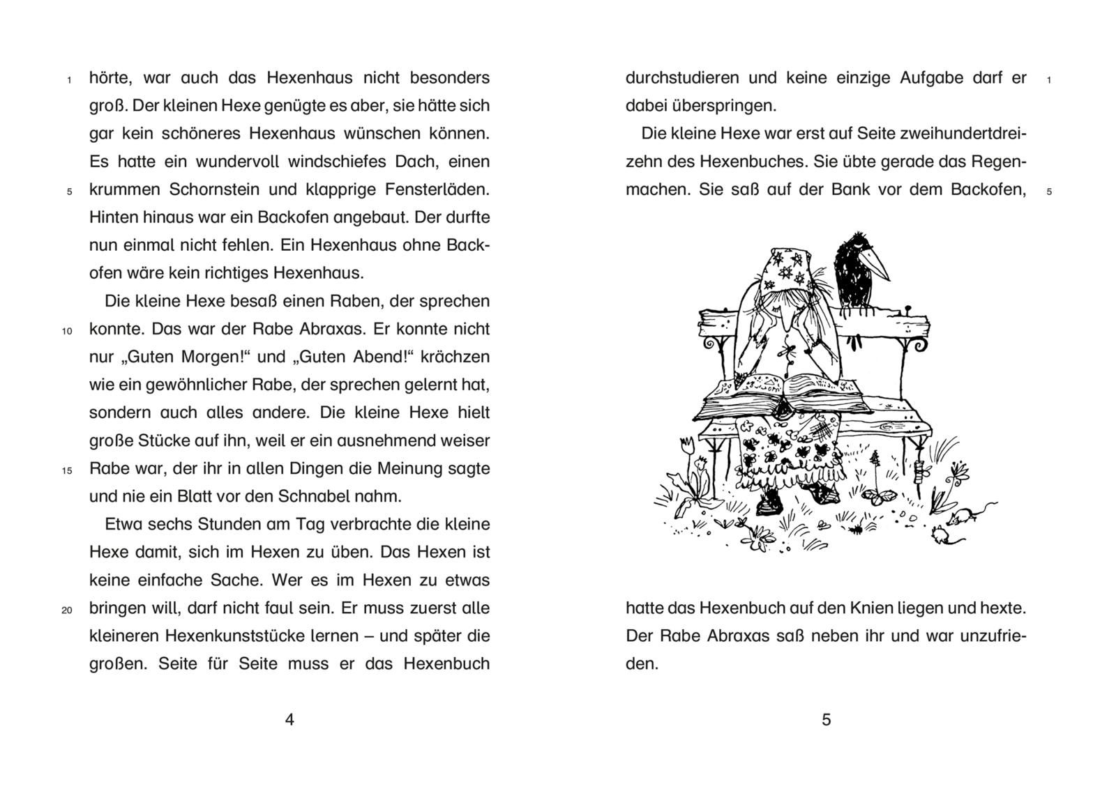 Die kleine Hexe: Die kleine Hexe - Schulausgabe (Mängelexemplar)