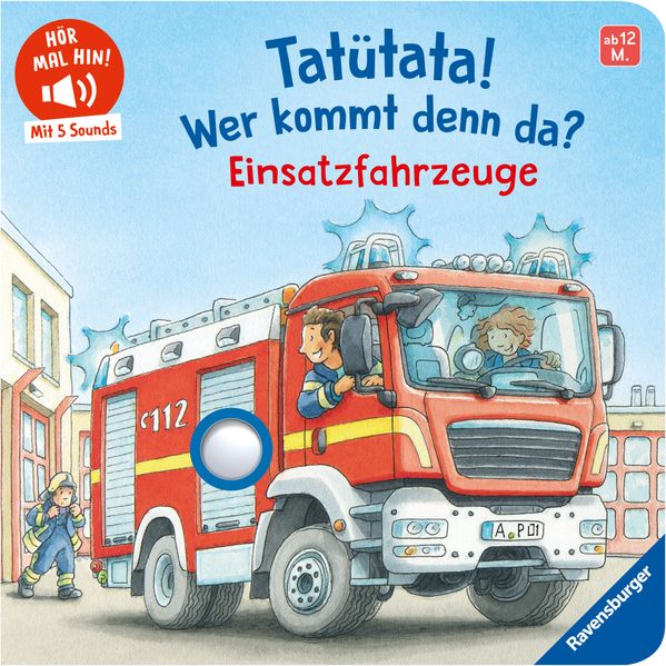Hör mal hin - Tatütata! Wer kommt denn da? Einsatzfahrzeuge - Soundbuch (Mängelexemplar)
