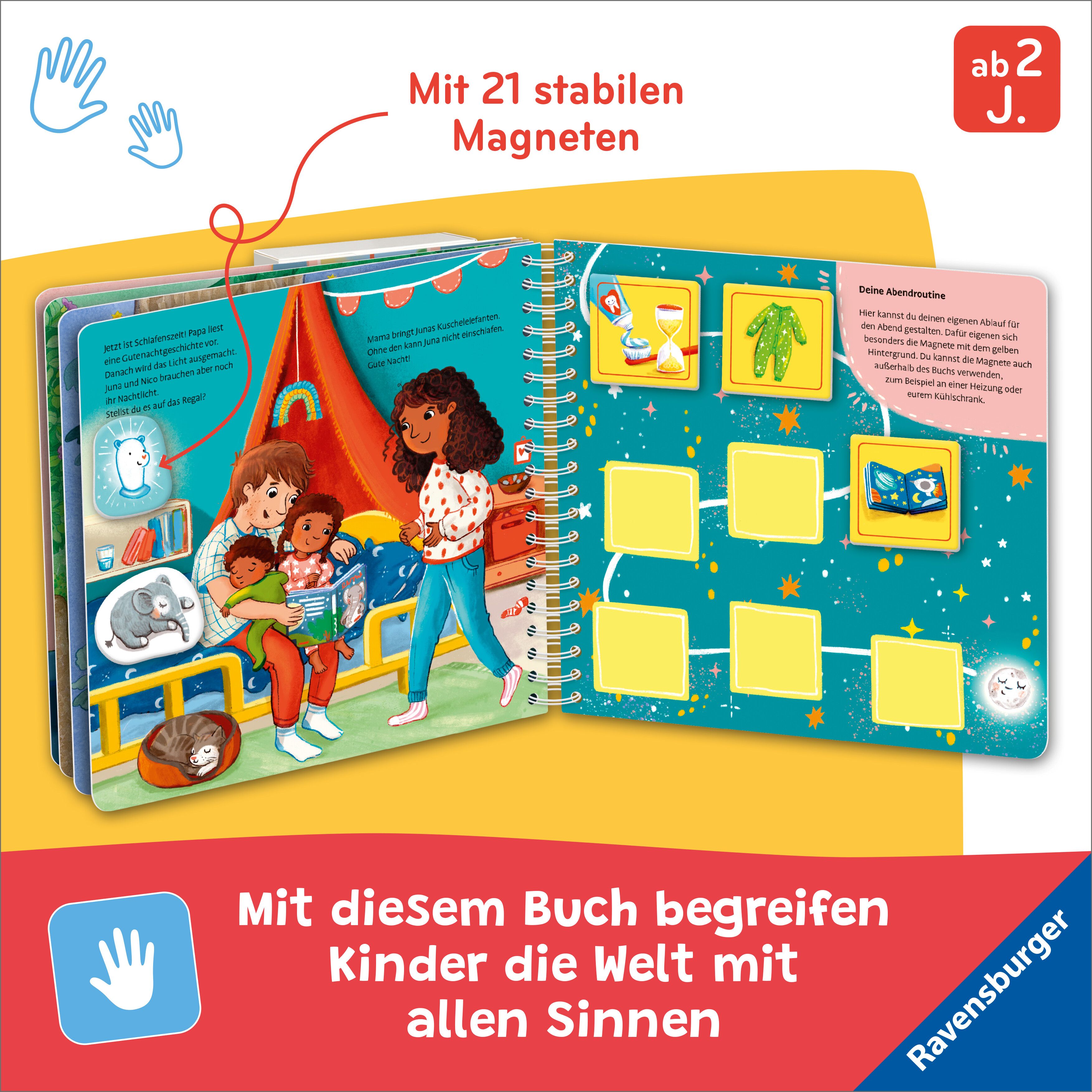Mein großes Magnetbuch - Das machen wir am Abend (Mängelexemplar)